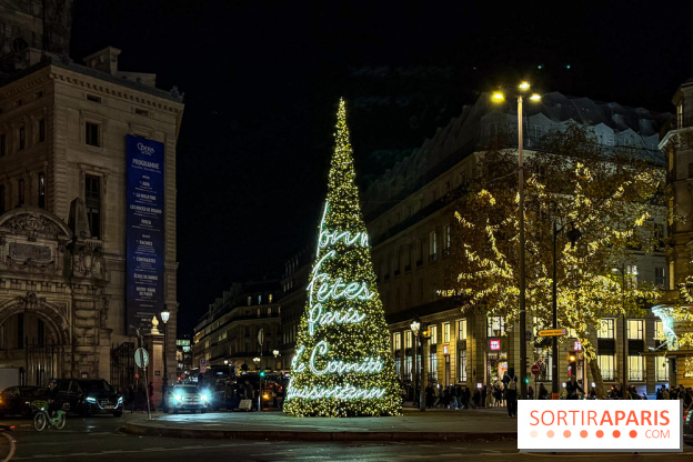 Les illuminations de Noël 2025 du Boulevard Haussmann