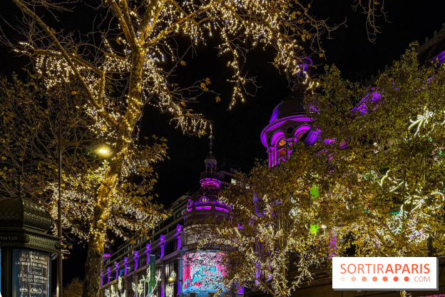 Les illuminations de Noël 2025 du Boulevard Haussmann