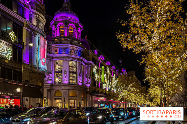 Les illuminations de Noël 2025 du Boulevard Haussmann