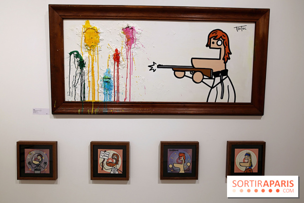 Toctoc, nos photos de son exposition dans une galerie du 4e à Paris