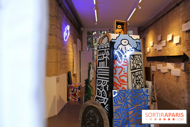 Sur les traces du D. : nos photos de l'exposition du street artiste au Wilde - Le lieu à Paris