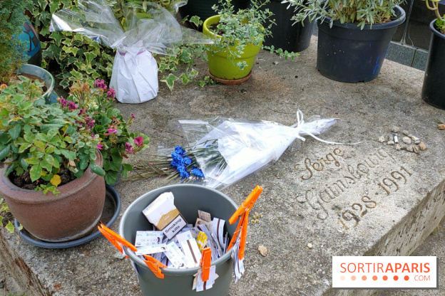 Visuels Paris - Tombe Serge Gainsbourg