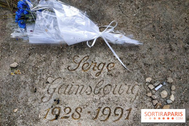 Visuels Paris - Tombe Serge Gainsbourg