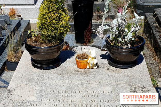 Visuels Paris - Tombe Juliette Gréco
