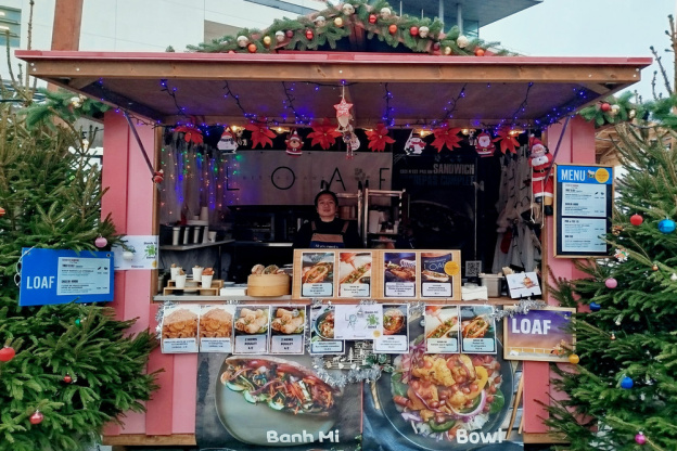 Loaf Restaurant au Marché de Noël Suisse de la Vilette