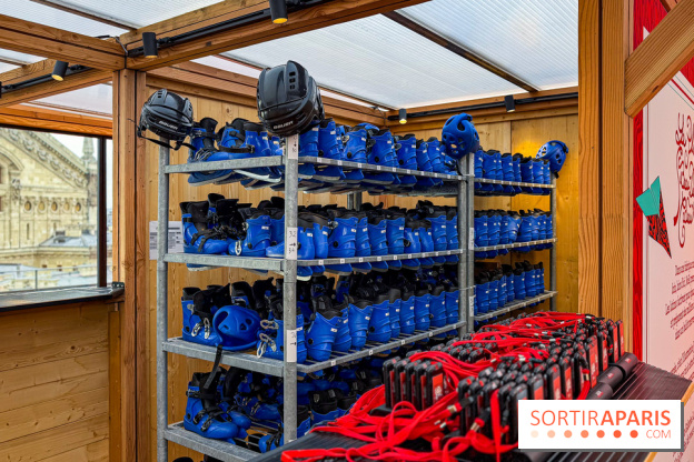 Noël 2025 aux Galeries Lafayette Haussmann : une patinoire éphémère sur les toits de Paris - IMG 3633