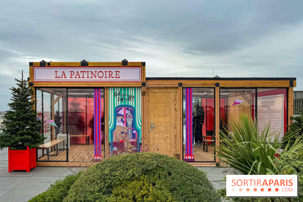 Noël 2025 aux Galeries Lafayette Haussmann : une patinoire éphémère sur les toits de Paris - IMG 3673