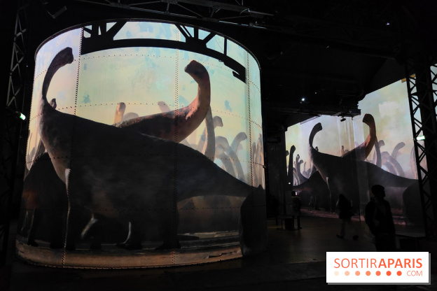 Dinosaures : l'expérience immersive qui nous fait remonter le temps à l'Atelier des Lumières, photos - fotor 1764681140013
