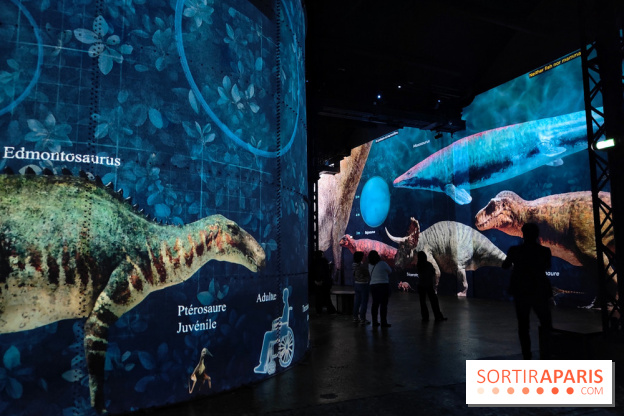 Dinosaures : l'expérience immersive qui nous fait remonter le temps à l'Atelier des Lumières, photos - fotor 1764681104794