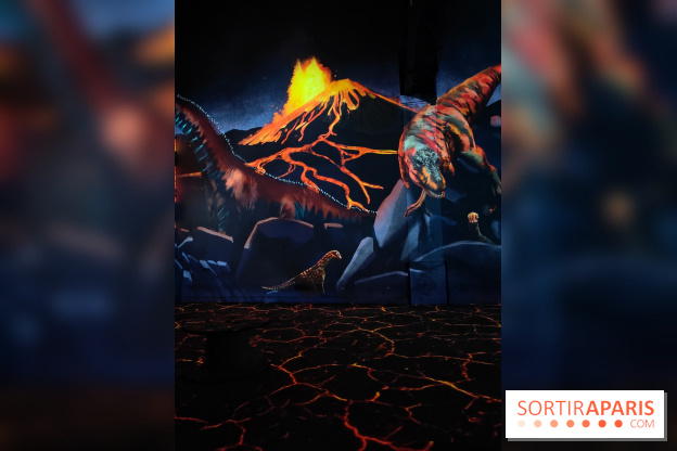 Dinosaures : l'expérience immersive qui nous fait remonter le temps à l'Atelier des Lumières, photos - fotor 1764680045597