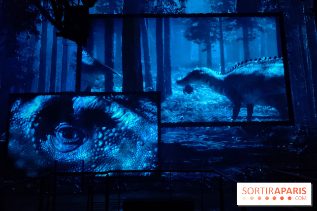 Dinosaures : l'expérience immersive qui nous fait remonter le temps à l'Atelier des Lumières, photos - fotor 1764680971394
