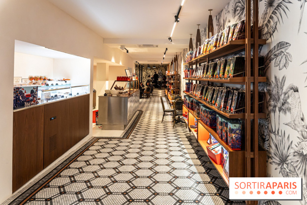 salon de thé chocolatier Chapon Saint-Germain-En-Laye - Yvelines:  chocolat chaud et gourmandises - photos - A7C01858