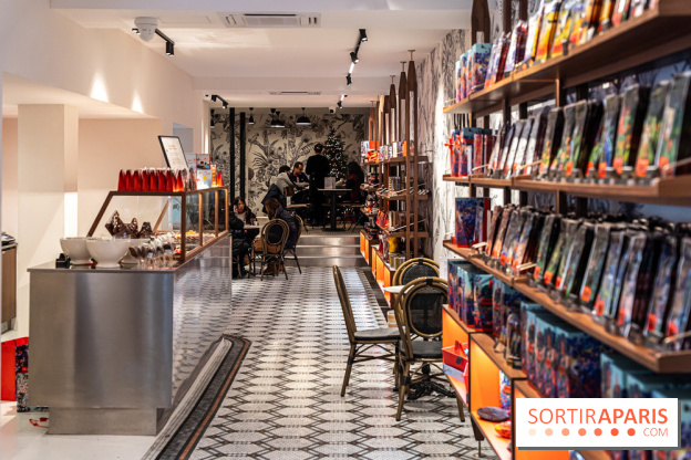 salon de thé chocolatier Chapon Saint-Germain-En-Laye - Yvelines:  chocolat chaud et gourmandises - photos - A7C01859