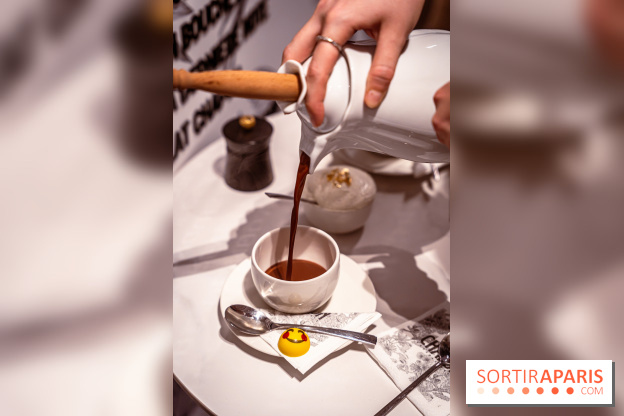 salon de thé chocolatier Chapon Saint-Germain-En-Laye - Yvelines:  chocolat chaud et gourmandises - photos