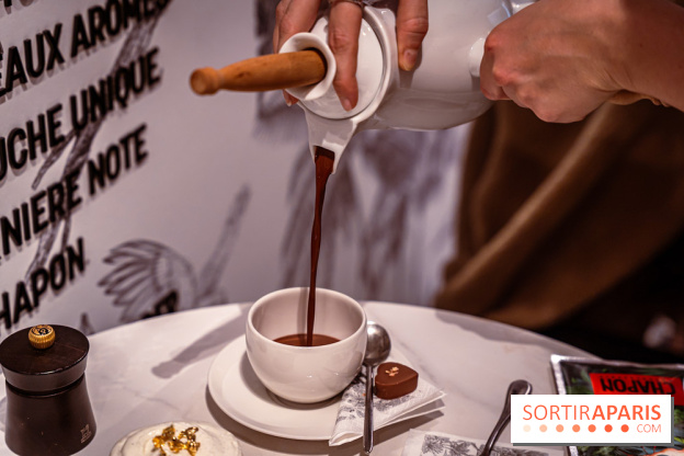 salon de thé chocolatier Chapon Saint-Germain-En-Laye - Yvelines:  chocolat chaud et gourmandises - photos