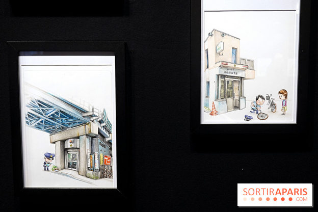 Balade urbaine, le Japon croqué par Florent Chavouet