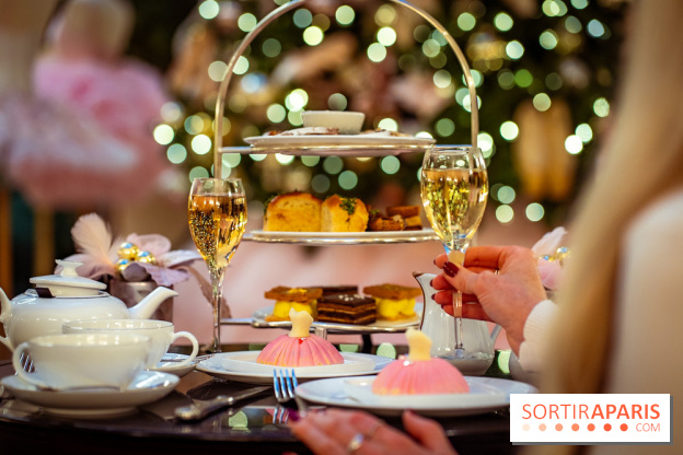 Le tea time de l'Intercontinental Paris Le Grand spécial Opéra x Repetto