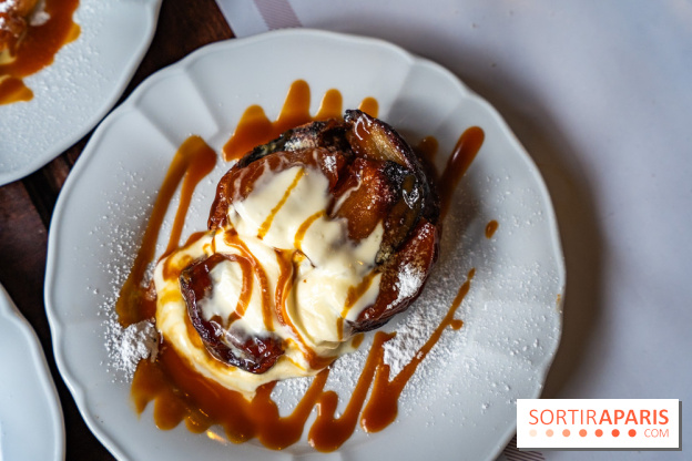 Le petit bouillon de la gare à Asnières-sur-Seine - photos - tarte tatin