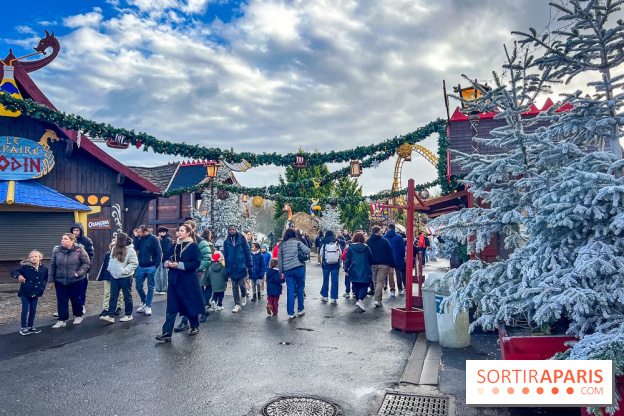 Noël au Parc Astérix 2025, patinoire et marché de Noël  - IMG 7395