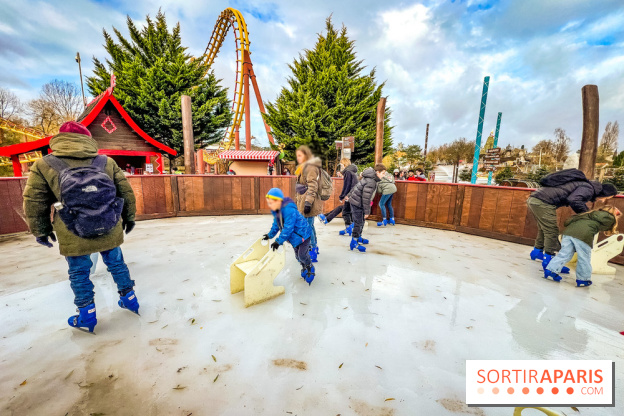 Noël au Parc Astérix 2025, patinoire et marché de Noël