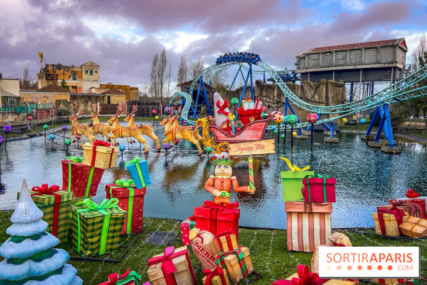 Noël au Parc Astérix 2025, patinoire et marché de Noël  - IMG 7473