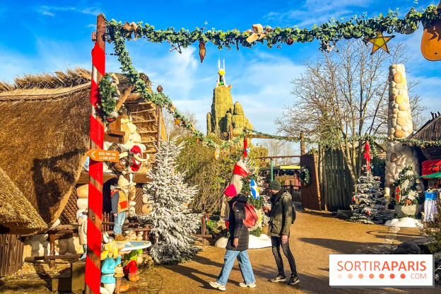 Noël au Parc Astérix 2025, patinoire et marché de Noël  - IMG 7506