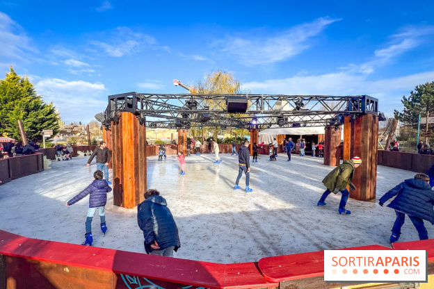 Noël au Parc Astérix 2025, patinoire et marché de Noël  - IMG 7524