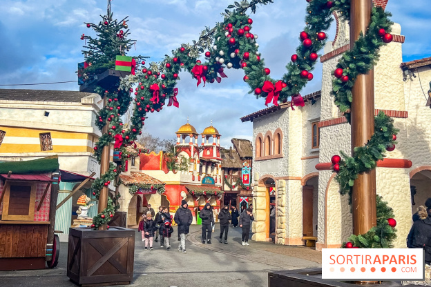 Noël au Parc Astérix 2025, patinoire et marché de Noël  - IMG 7535