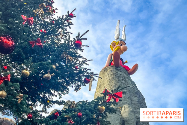 Noël au Parc Astérix 2025, patinoire et marché de Noël  - IMG 7537