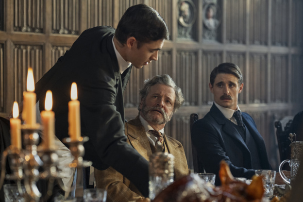 Young Sherlock - Hero Fiennes Tiffin Dónal Finn Colin Firth