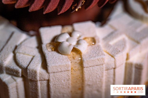 Bûche de Noël Cheval Blanc 2025 : Maxime Frédéric dévoile un sapin exceptionnel - photos - A7C02779