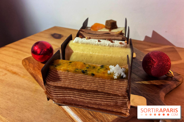 Bûches de Noël végétales de La Mauvaise Herbe
