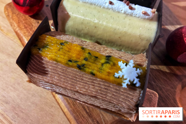 Bûches de Noël végétales de La Mauvaise Herbe