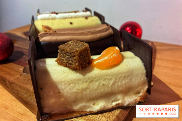 Bûches de Noël végétales de La Mauvaise Herbe