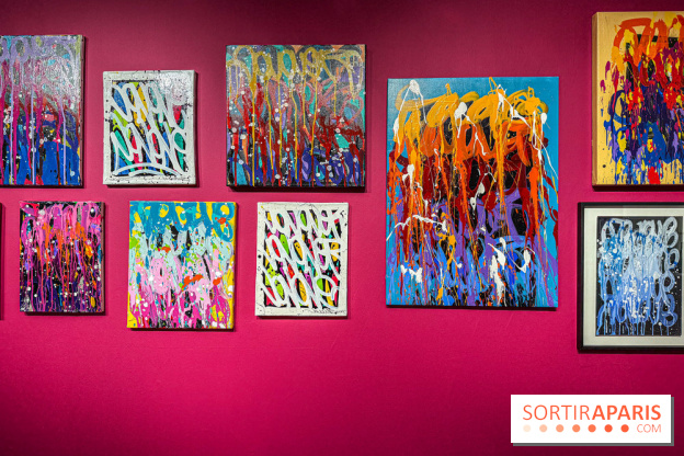 Mini Me : l'exposition de JonOne 100% groovy baby à la galerie Goldshteyn-Saatort - IMG 2321