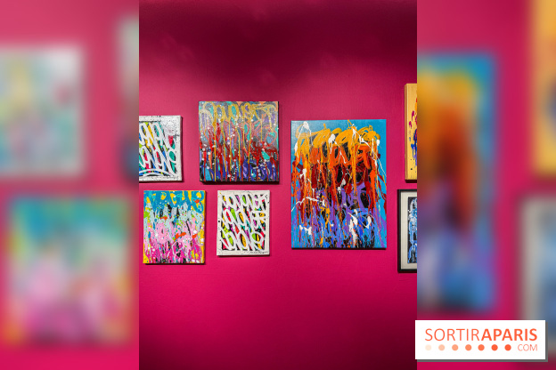 Mini Me : l'exposition de JonOne 100% groovy baby à la galerie Goldshteyn-Saatort - IMG 2322