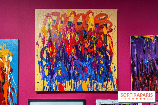 Mini Me : l'exposition de JonOne 100% groovy baby à la galerie Goldshteyn-Saatort - IMG 2330