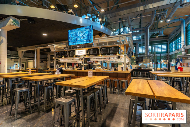 La Halle de l'Arsenal - Biltoki à Rueil-Malmaison, les photos du food court