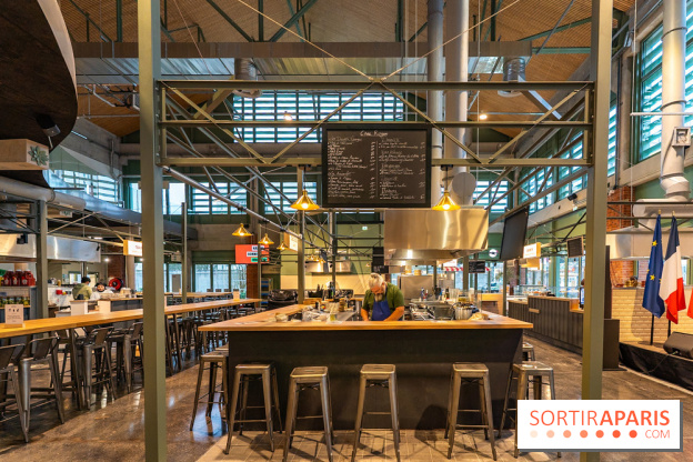 La Halle de l'Arsenal - Biltoki à Rueil-Malmaison, les photos du food court