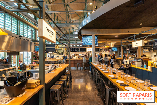 La Halle de l'Arsenal - Biltoki à Rueil-Malmaison, les photos du food court