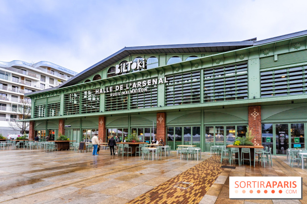 La Halle de l'Arsenal - Biltoki à Rueil-Malmaison, les photos du food court