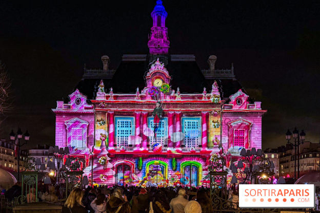 Noël 2025 à Levallois-Perret (92) : spectacle son & lumière gratuit sur l'Hôtel de Ville