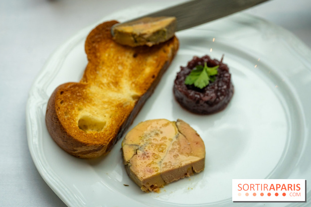 Le menu festif de décembre du Marguerite 1606 au Domaine de la Reine Margot - les photos