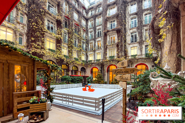 Noël 2025 au Plaza Athénée : tea time festif en famille, patinoire enchantée et chalet-raclette - IMG 4238