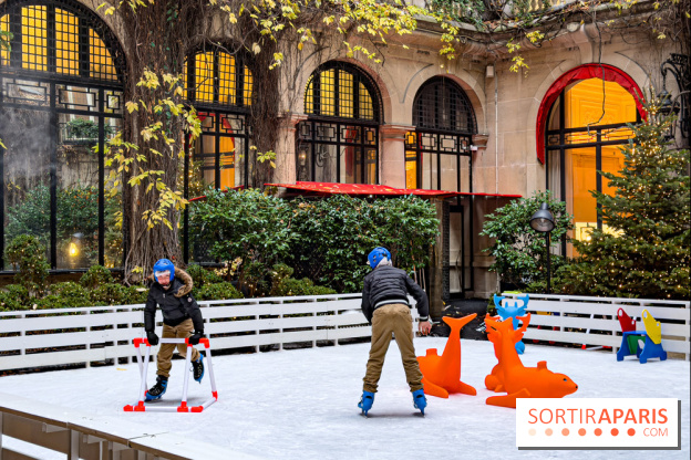 Noël 2025 au Plaza Athénée : tea time festif en famille, patinoire enchantée et chalet-raclette - IMG 4253