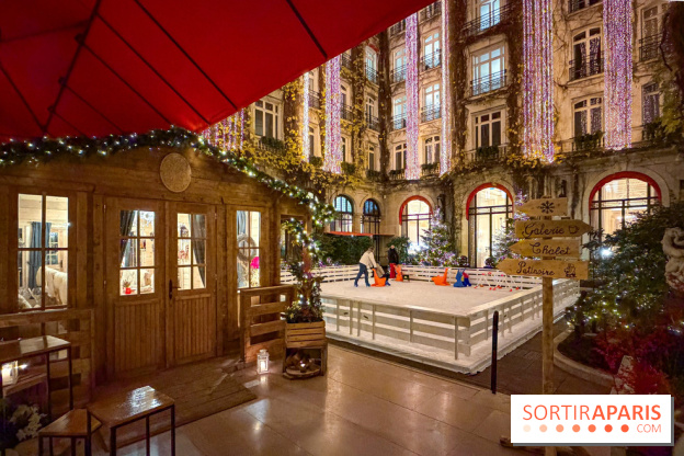 Noël 2025 au Plaza Athénée : tea time festif en famille, patinoire enchantée et chalet-raclette - IMG 4409