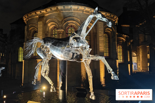 ZEUS, le cheval métallique des JO exposé gratuitement au musée des Arts et Métiers