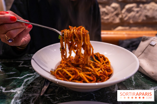 Il Tornello, restaurant de pâtes et pizzas du Marais - Paris 4e - Spaghettis alla puttanesca