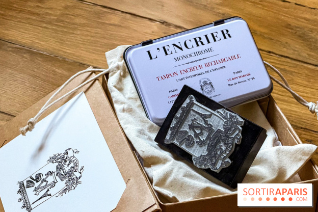 Ex Libris : votre tampon personnalisé et gravé à la main au Bon Marché Rive Gauche pour les fêtes - IMG 5977