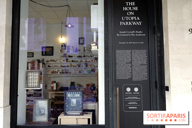 L'atelier de Joseph Cornell recréé par Wes Anderson à la galerie Gagosian